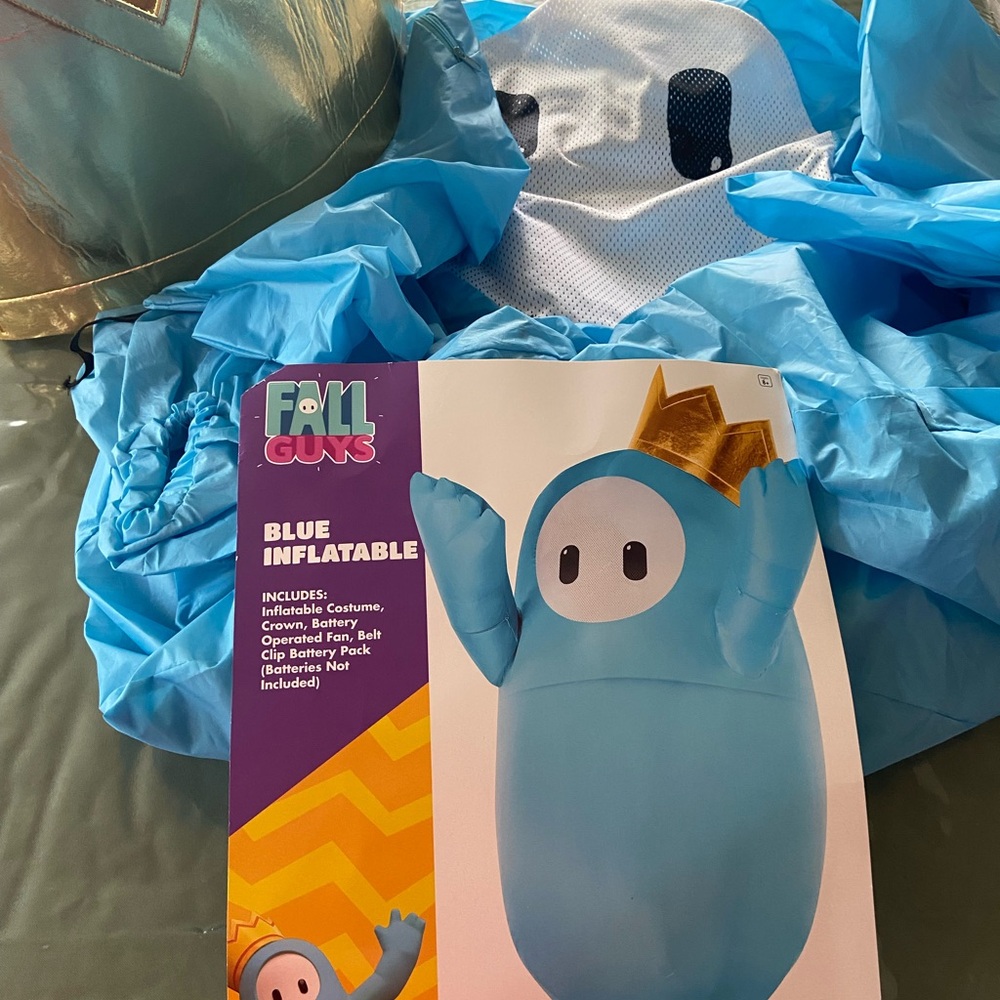 Blue Inflatable Costume for Kids